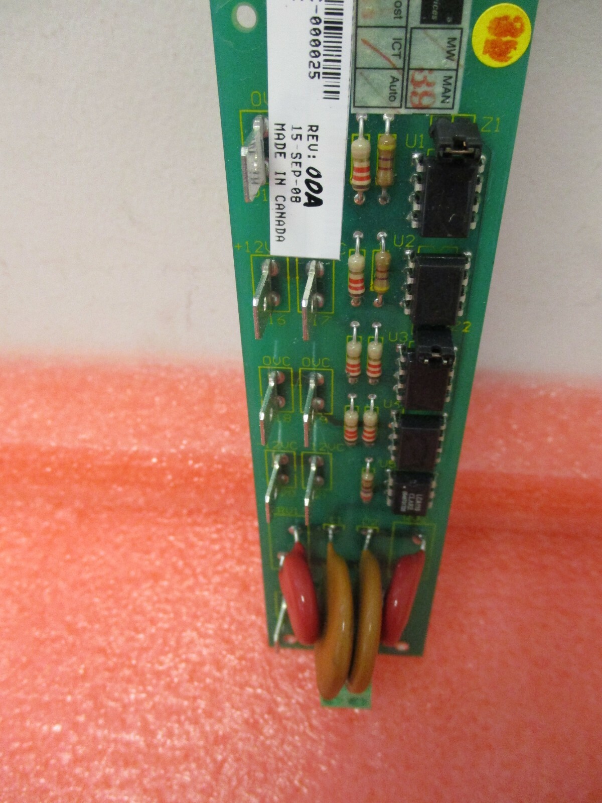 GE ENERGY SERVICES VME POWER DISTRIBUTION CIRCUIT BOARD P/N 520-0149ECC