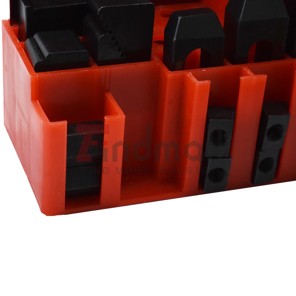 58 Piece Pro-Series 7/16″ T-Slot 3/8-16 Clamping Kit Bridgeport Mill Set Up Set