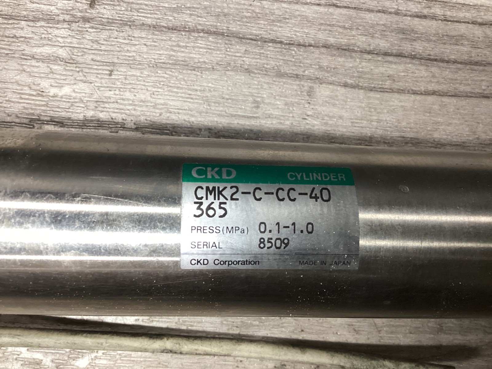 CKD CMK2-C-CC-40 365 CYLINDER #126B153PR3