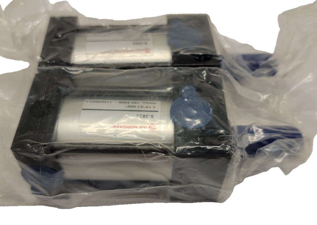 QTY 2 IMI Norgren S-3823 1.13″ X 1.00″ Pneumatic Cylinders