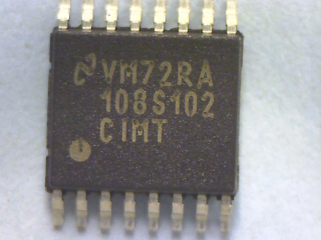 National Semiconductor ADC108S102CIMT/NOPB Qty of 20 per Lot IC S 500k to 1MSPS