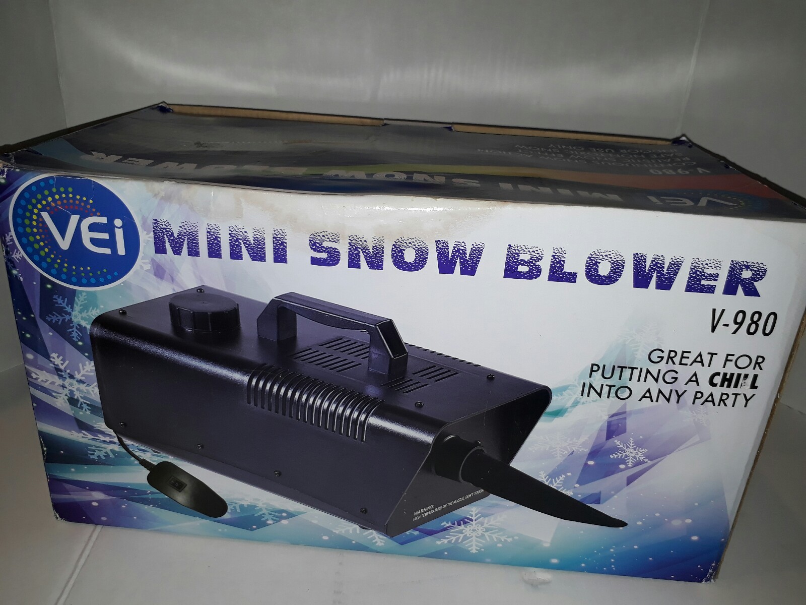 Artificial Snow Machine Snow Generator VEI Mini Snow Blower