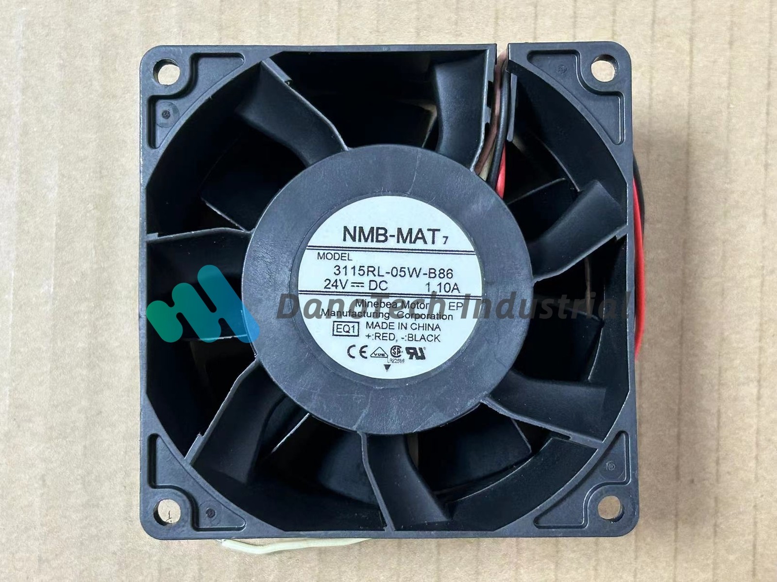 1PC NEW NMB-MAT 3115RL-05W-B86 24V 1.10A 8CM 4-wire inverter cooling fan #DA