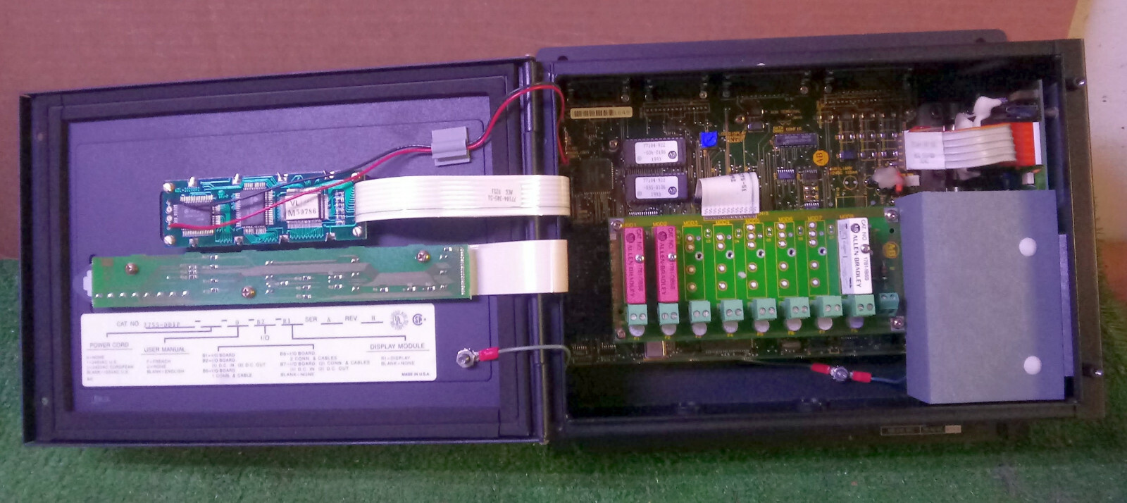 1 USED ALLEN BRADLEY 2755-DD1P-0-B2-R1 BAR CODE DECODER ***MAKE OFFER***