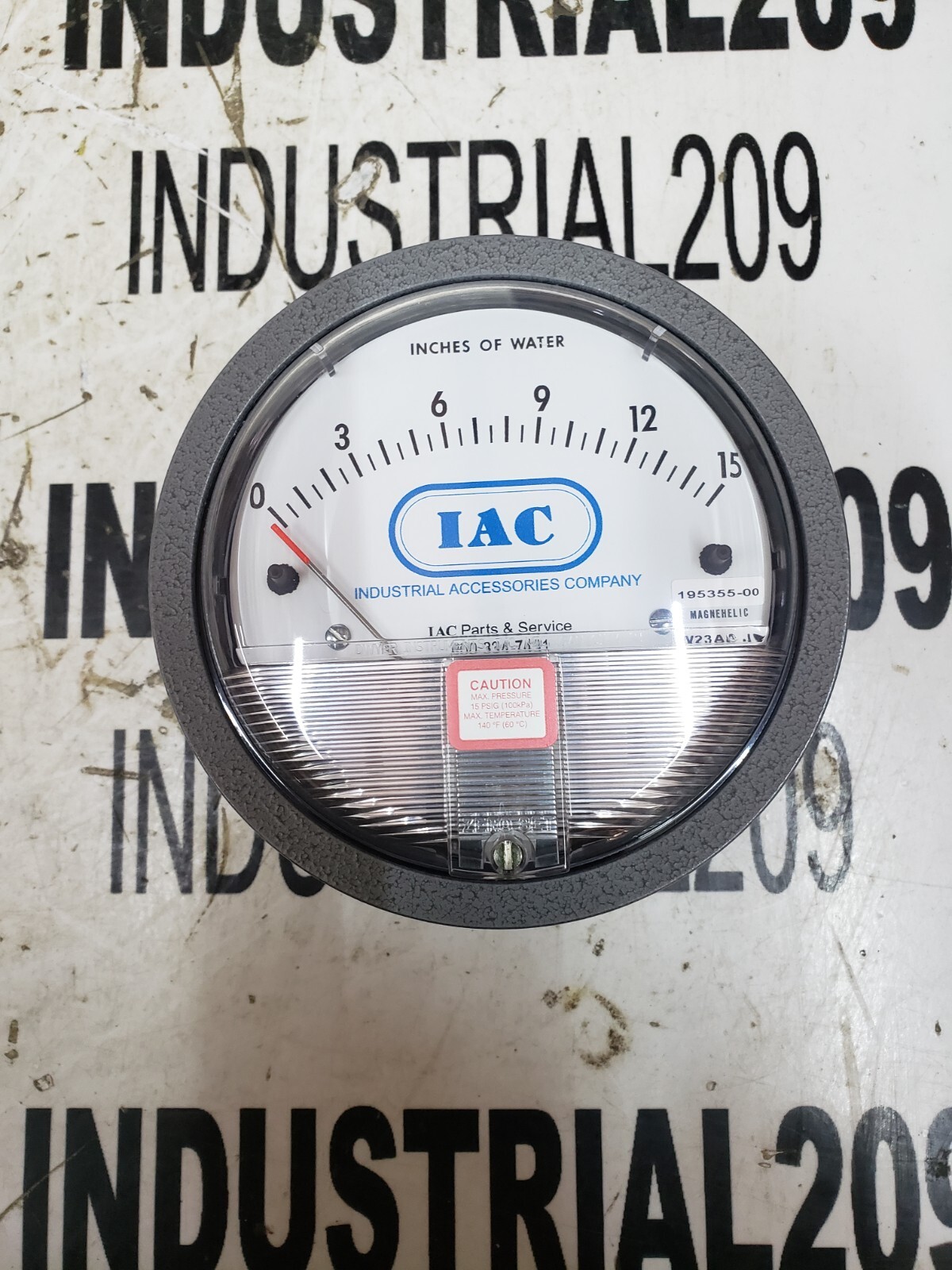 DWYER W23AA JF IAC GAUGE