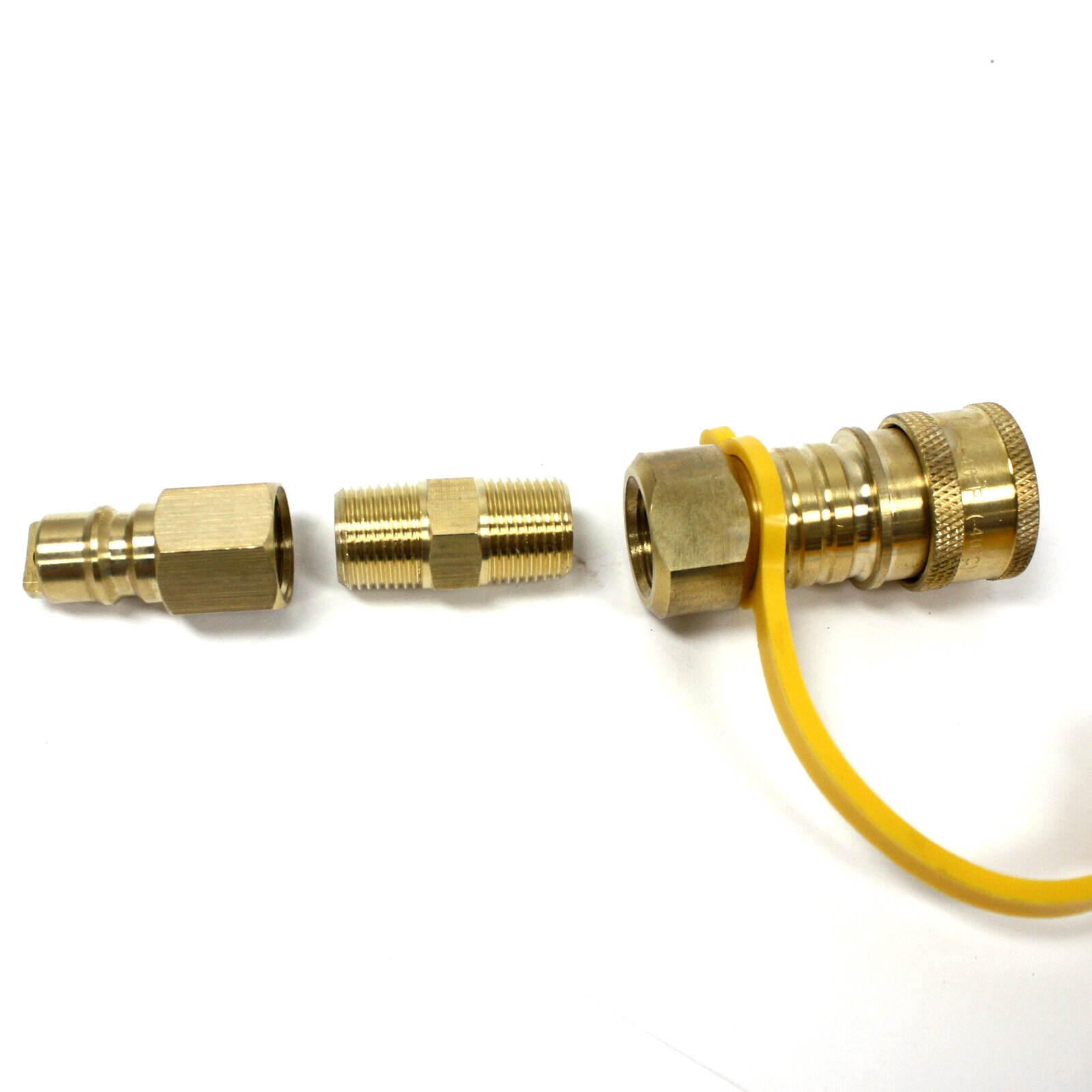 Propane Natural Gas Quick Connect Adapter Kit 3/8″ Male Pipe to 3/8″ Female Kit