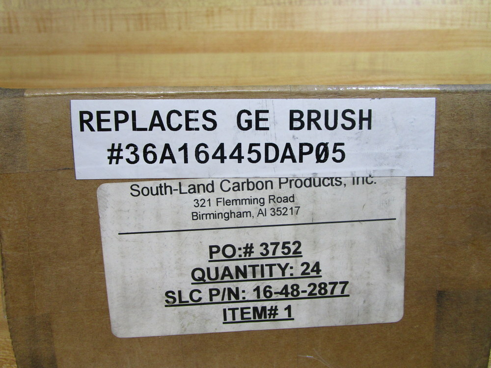 South-Land Carbon 16-48-2877 Carbon Brush 2877 (Pack of 24)
