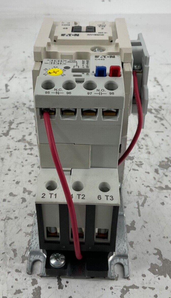NEW EATON AN19GN0T5E005 STARTER FVNR SZ2 SS OVERLD 1-5A 24/60 COIL 1NO AUX
