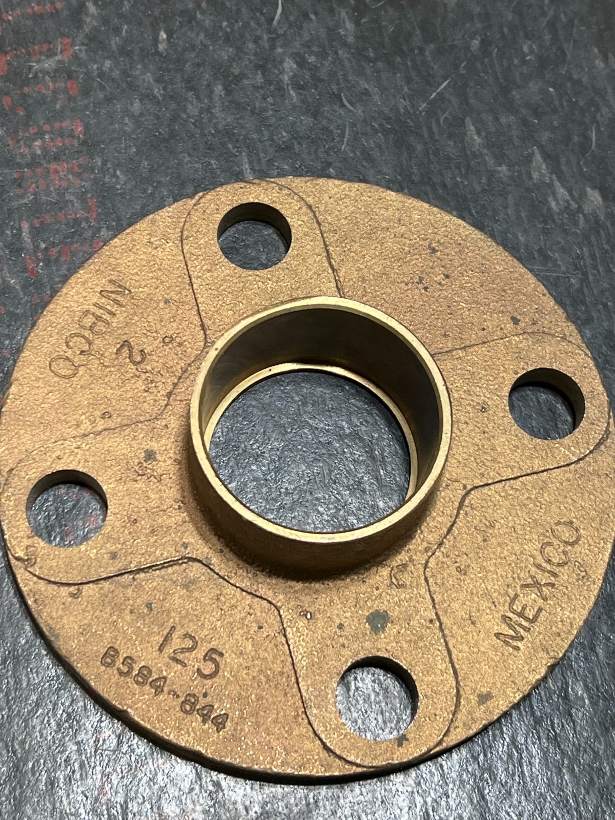 nibco 2″ flange b584-844 nos no packaging 125
