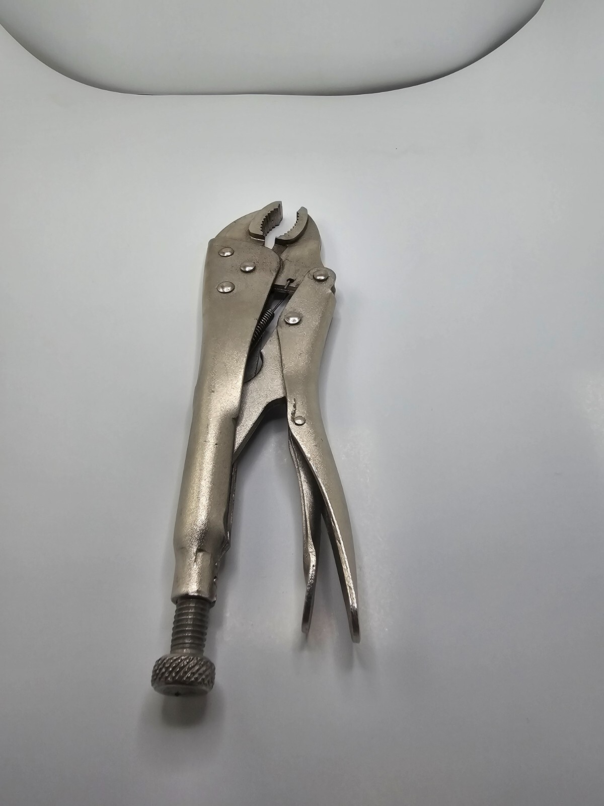 Mighty Maxx Chrome Finish Vise Grip Locking Pliers Steel