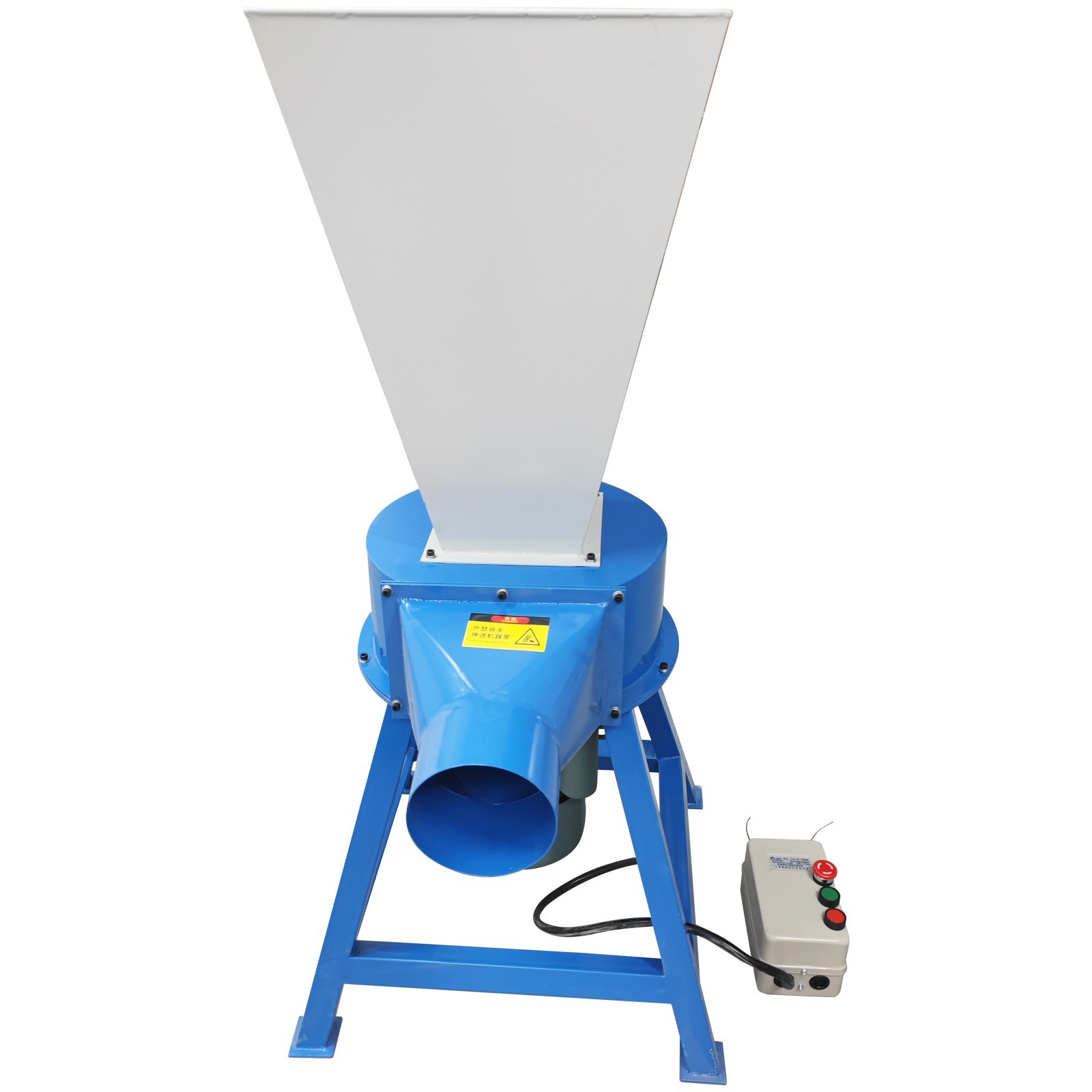 Sponge Crusher Sponge Corner Waste Mill Grinder w/20Mesh Screen 132-198LB/h 220V