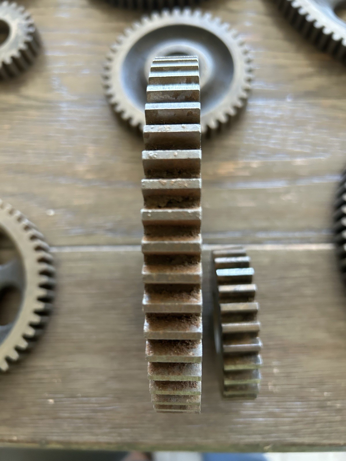 Vintage Lathe / Milling Machine Change Gear Set 1-1/4″ Bore & Two Other Gears
