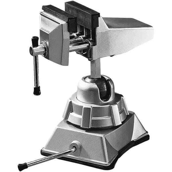 Bessey BV-VB Bench Vise: Vacuum Base, Stationary, Metal