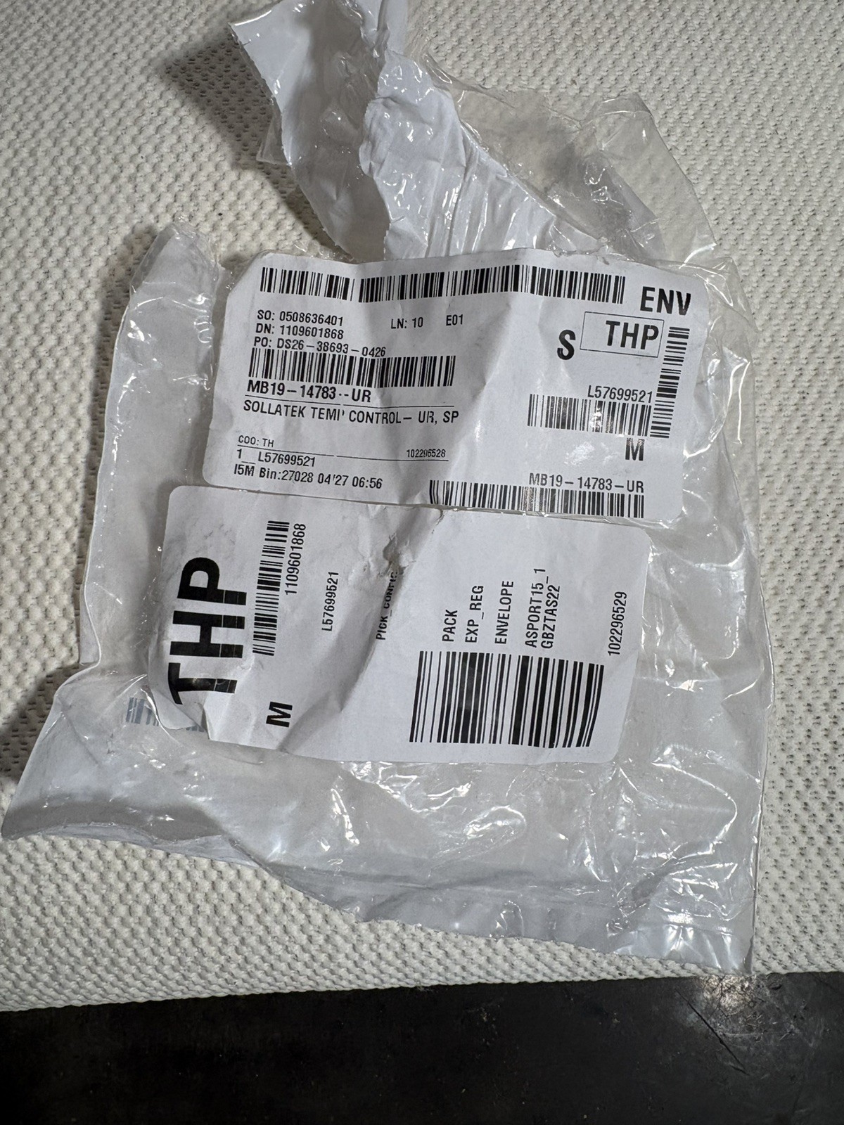 SOLLATEK TEMP CONTROL- UR for Master-Bilt 19-14783-UR