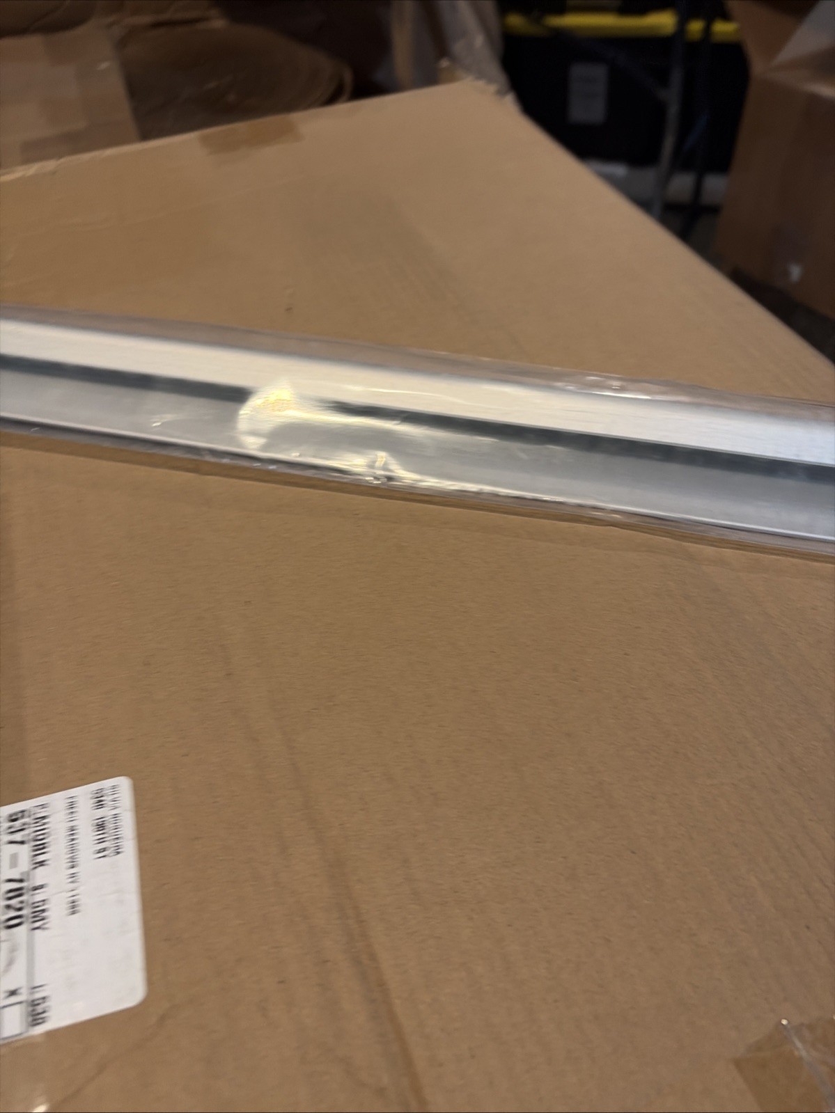 San Jamar CK6512A 36”x 2″ Aluminum Wall Mounted Ticket Holder
