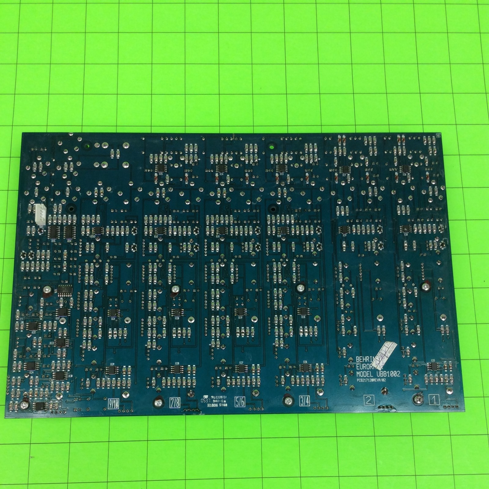 Behringer Eurorack UBB1002 Mixer Board PCB217120