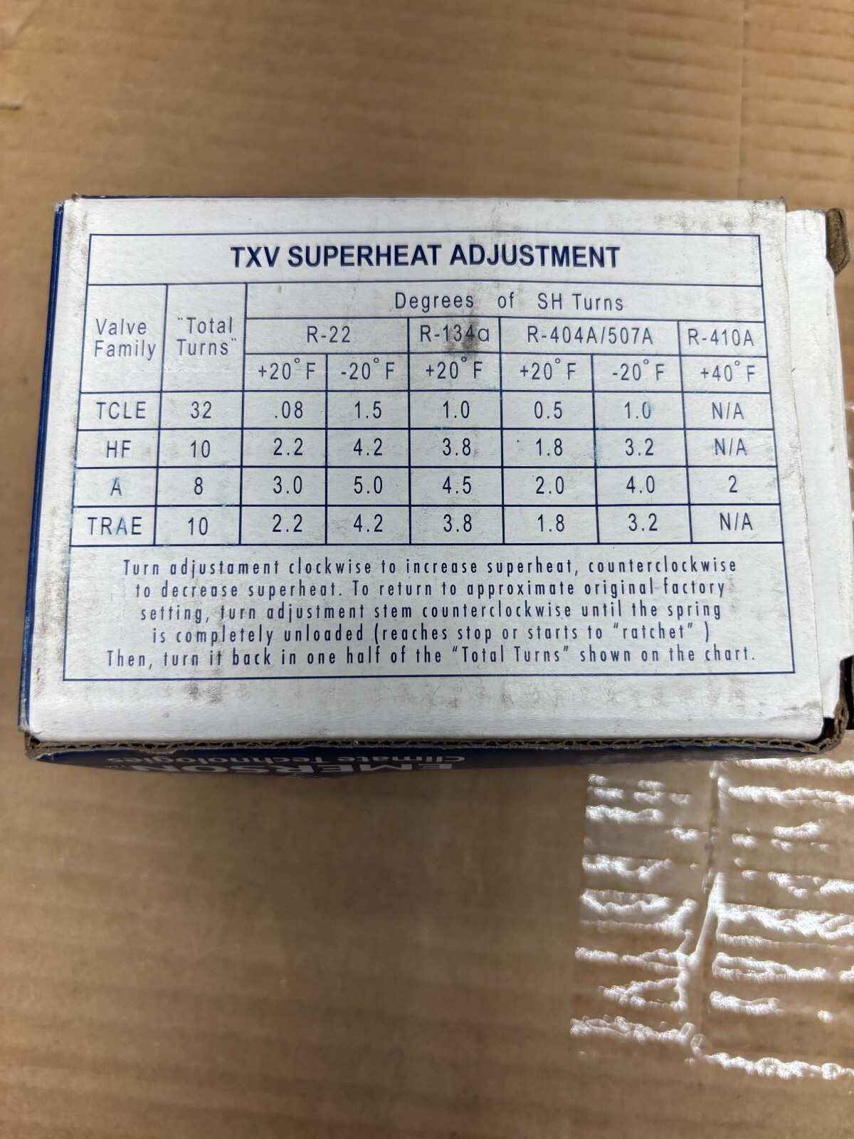 Service First BOD00830 Accessories and Repair Parts Emerson KT