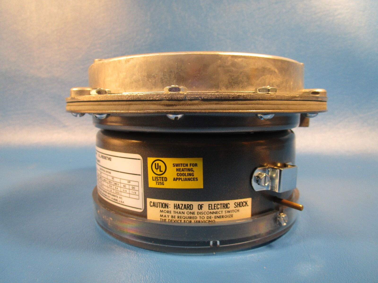 MERCOID PRL-105-P1 Control Differential Pressure Switch gauge