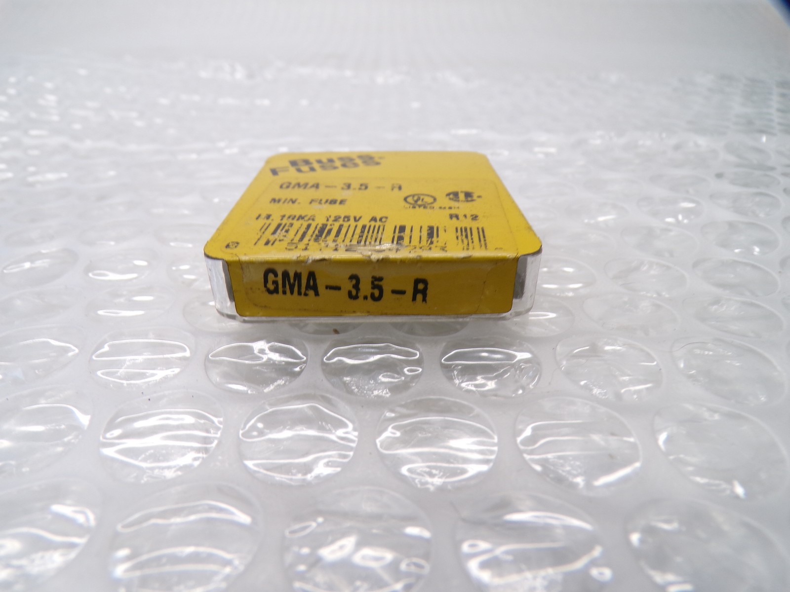 BUSSMANN GMA-3.5-R FUSE PKG OF 5 NSMP