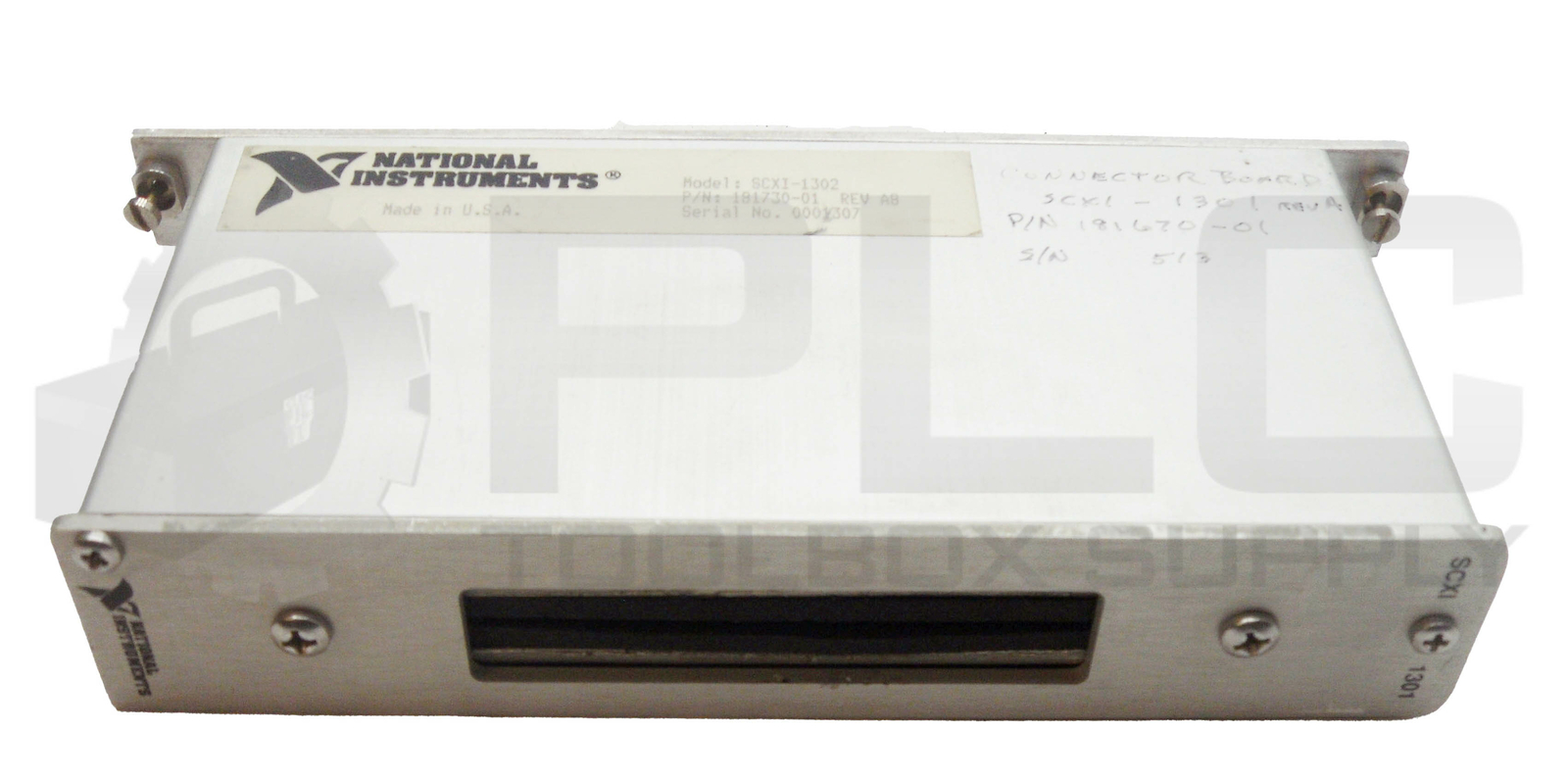NATIONAL INSTRUMENTS SCXI-1302 TERMINAL BLOCK P/N-181730-01