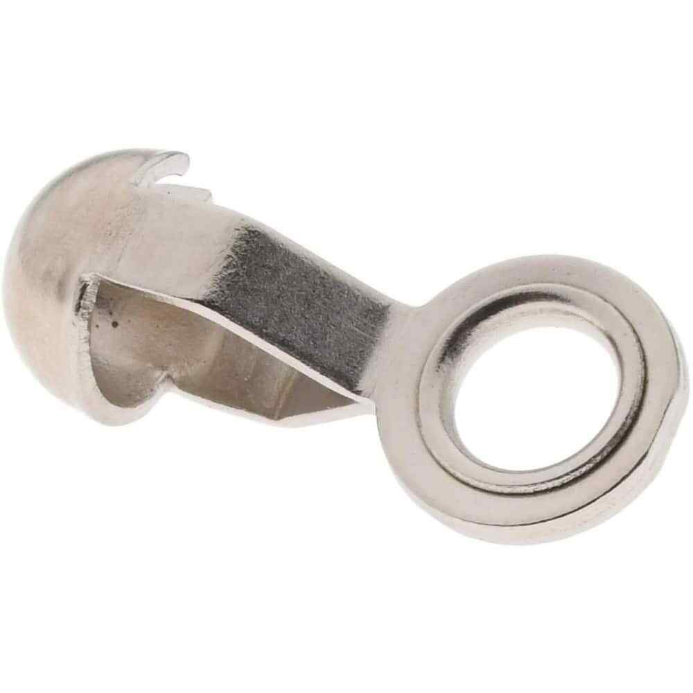 Made in USA 11/16 Inch Long Nickel Plated Brass End Coupling For Trade Size N…
