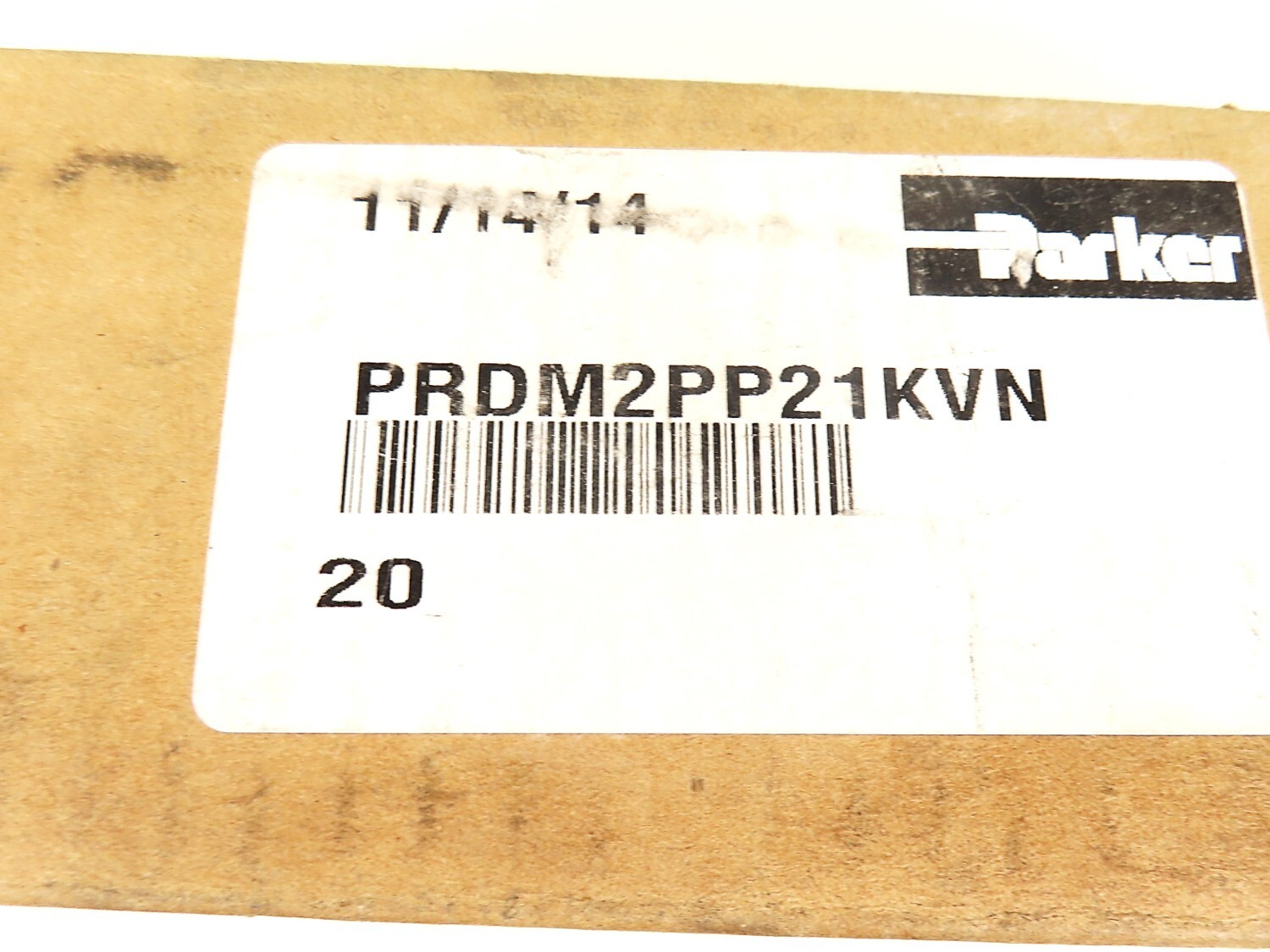Parker PRDM2PP21KVN 20 PRDM2PP21KVN20 NEW IN BOX