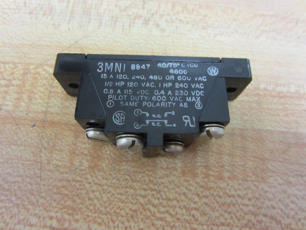 Micro Switch 3MN1 Actuator-Pin Plunger Switch Red Plunger