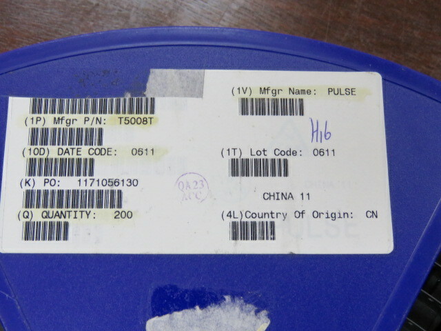 PULSE T5008T Qty of 10 per Lot 22mH Isolation and Data Interface (Encapsulated)