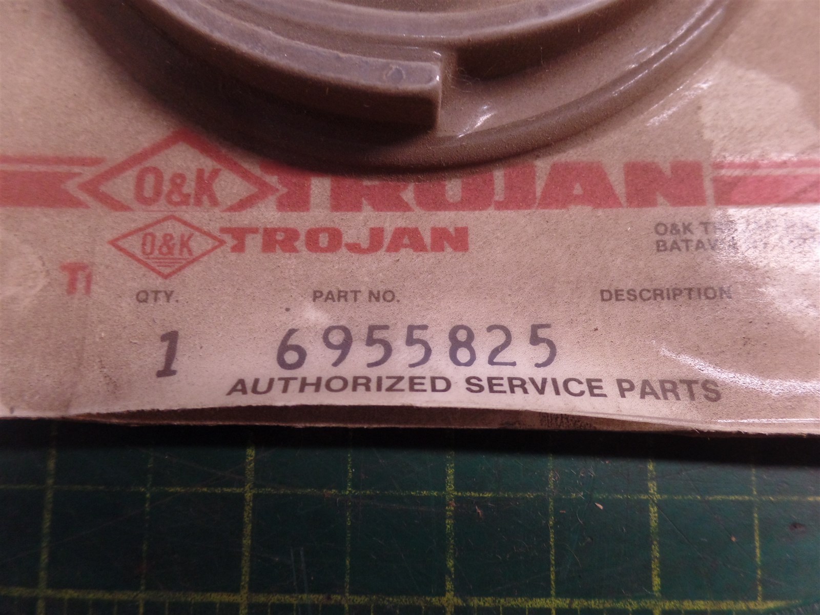 GENUINE TROJAN O&K 10685582500 RING KIT, TEREX 10-685582500, NOS