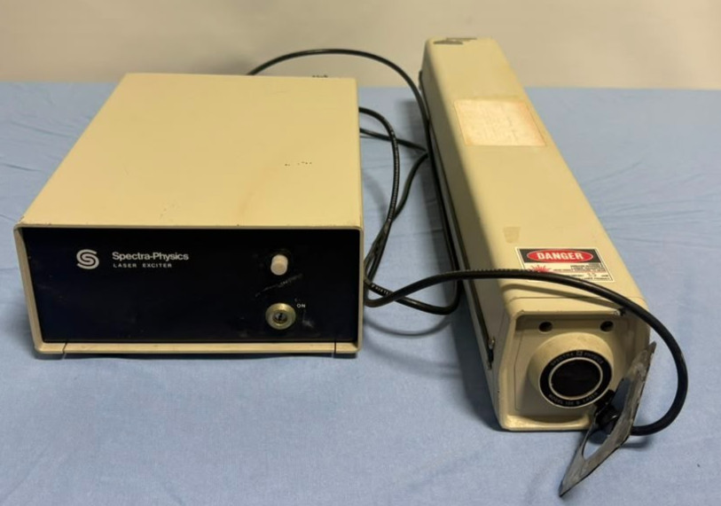 Spectra-Physics Model 249 Exciter w/ Helium-Neon Laser Stabilite 120S