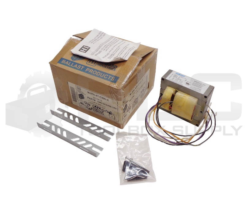 NEW HOWARD INDUSTRIES M-250-4T-CWA-K / 1093-910390-350 BALLAST KIT **READ**