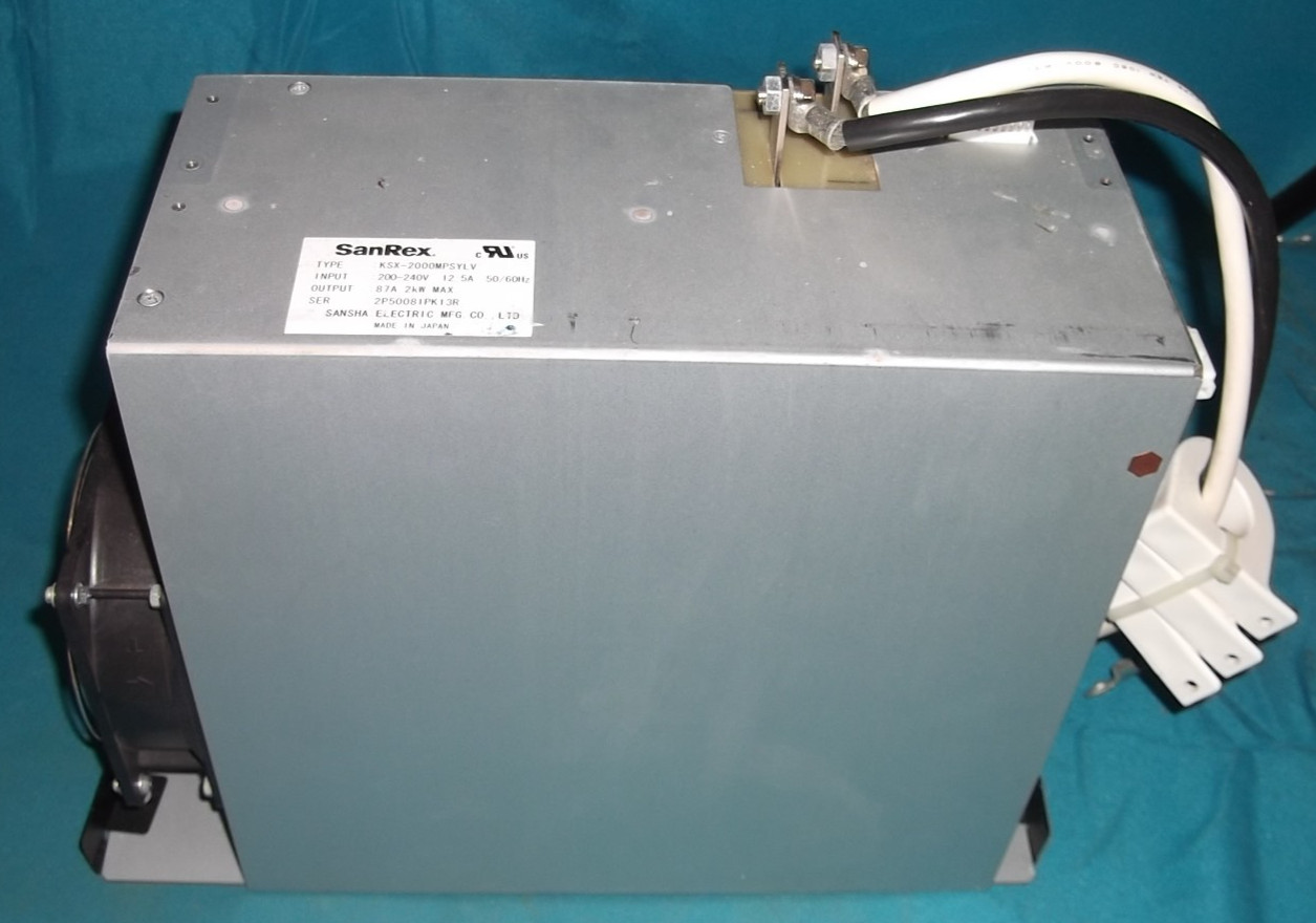 SAN-REX SANREX KSX-2000MPSYLV 200-240V 12.5A 87A 2kw POWER SUPPLY SANSHA