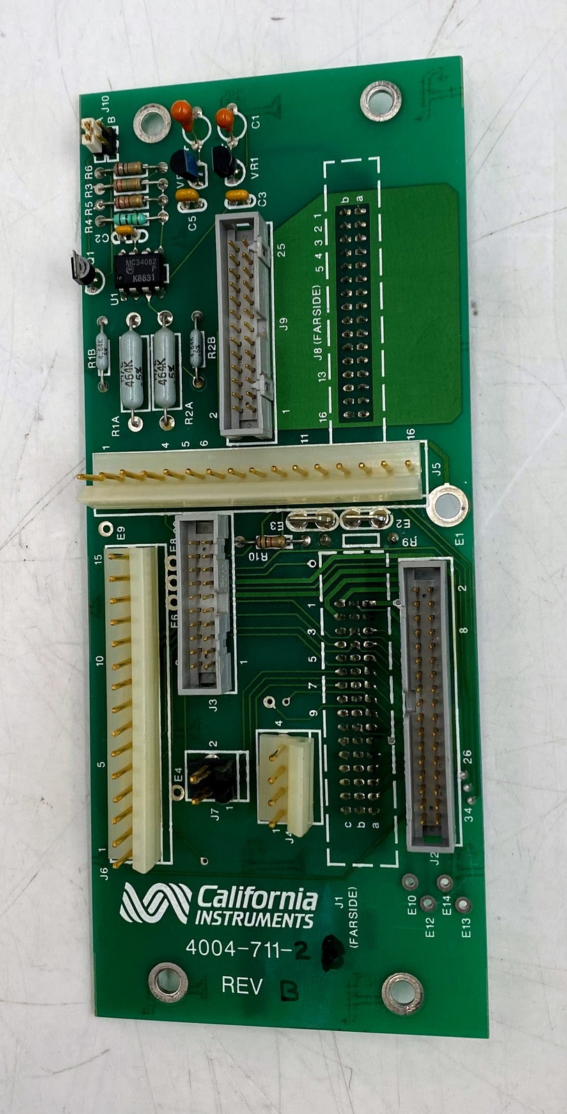 California Instruments 4004-711-2 REV B PCB from California Instruments 1953XP