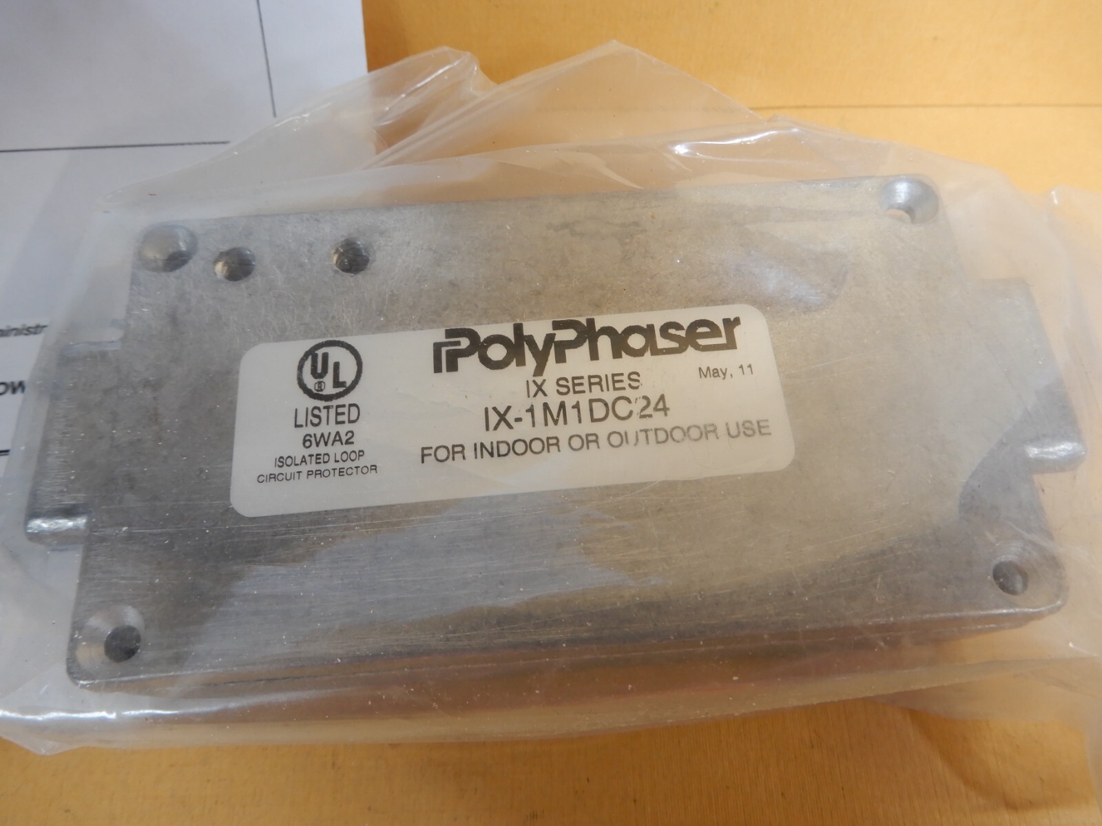 Polyphaser NOS IX Series IX-1M1DC24 Lightning Surge Protector