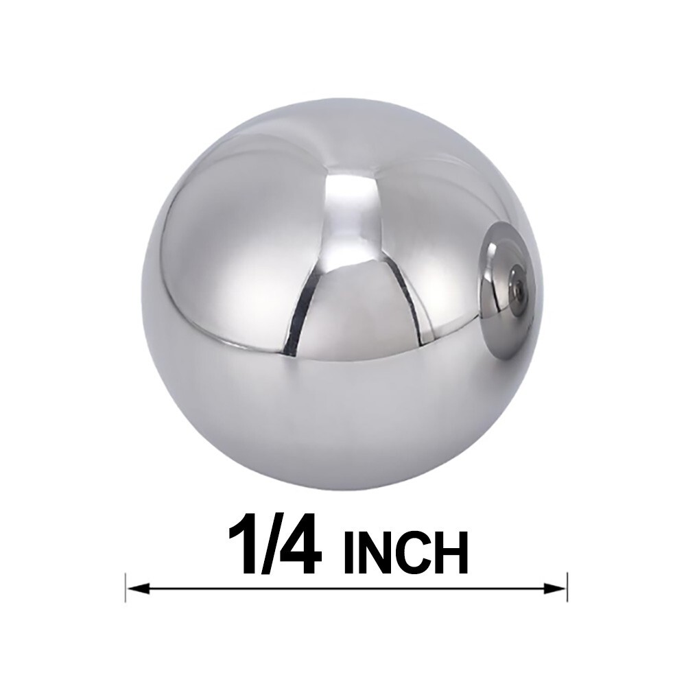 1/4 Inch Chrome Steel Bearing Balls – 50 pack – G100 – 52100 Chrome Steel
