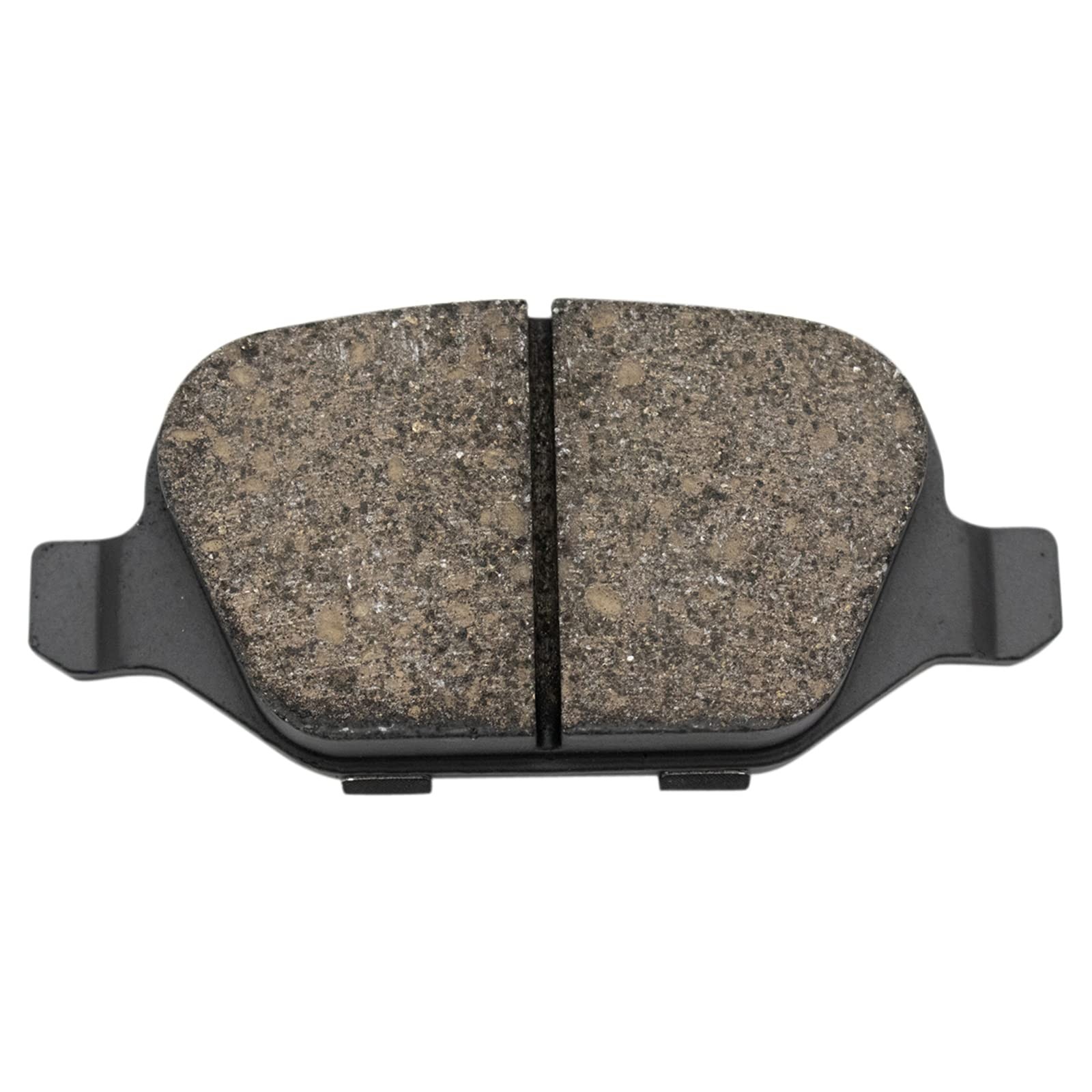 TRQ Rear Ceramic Brake Pad and Rotor Kit for 2012-2019 Fiat 500 Models