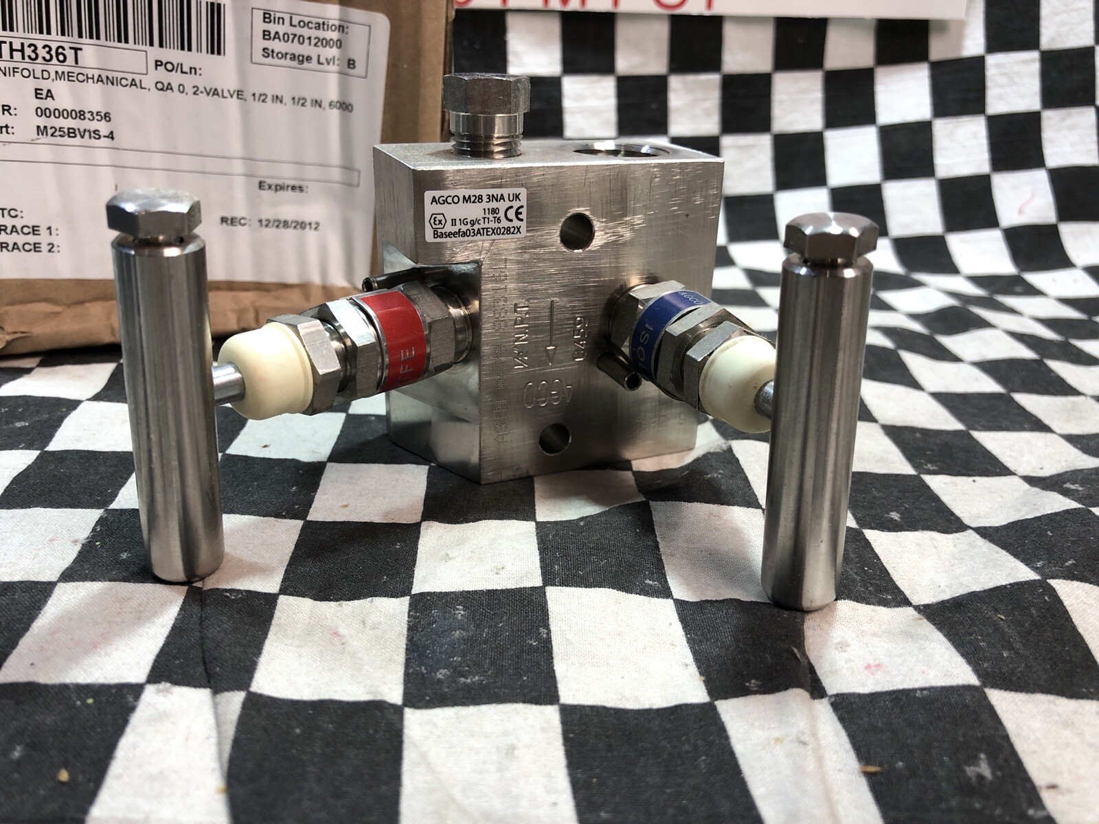 ANDERSON GREENWOOD MANIFOLD, M25BVIS-4, 20.C459.021, G3808, CTH336T,