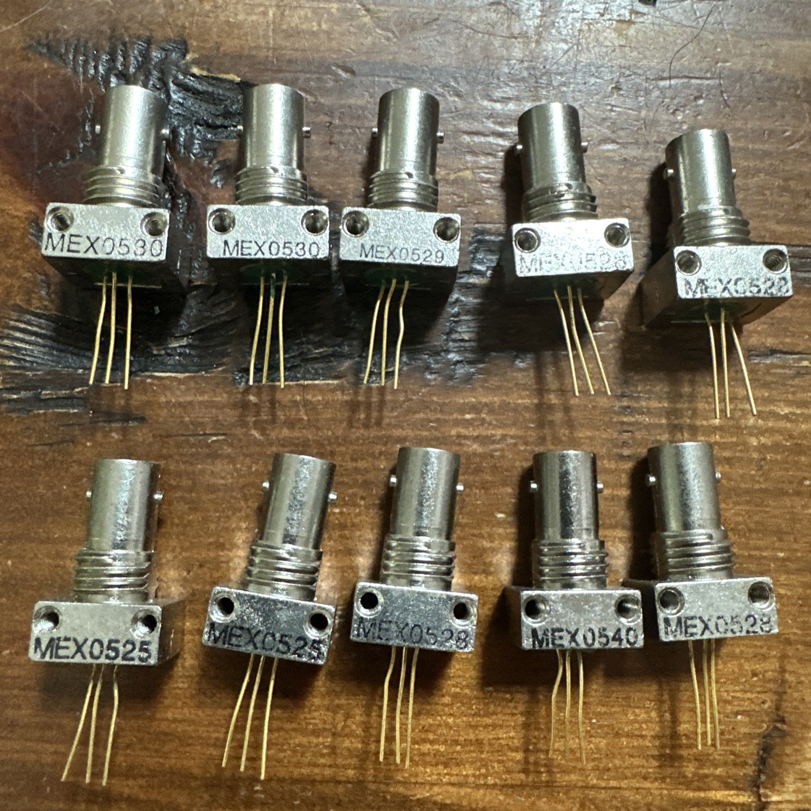 Lot of 10 OPTEK OPF3275 Fiber Optic Transmitter Photodiode 850nm Fibre