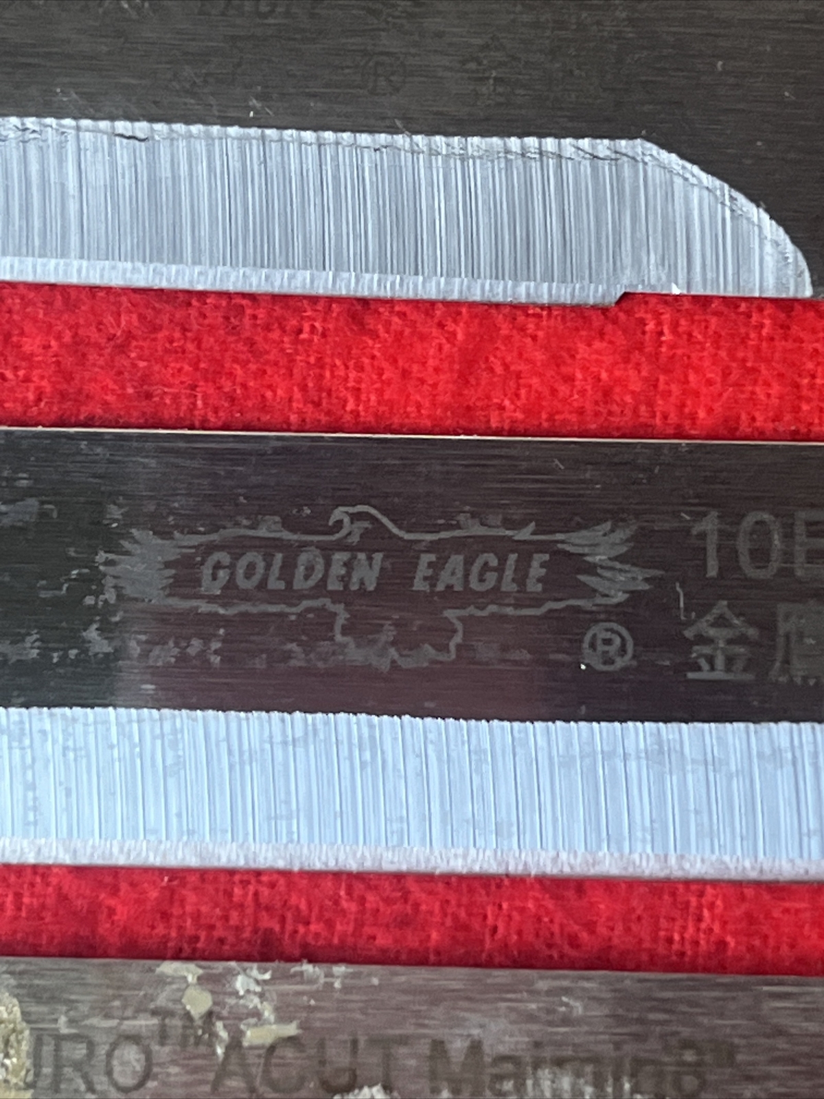 MIXED LOT OF 6 KNIFE MAIMING CUTTING BLADES GOLDEN EAGLE & DURO ACUT (k14)