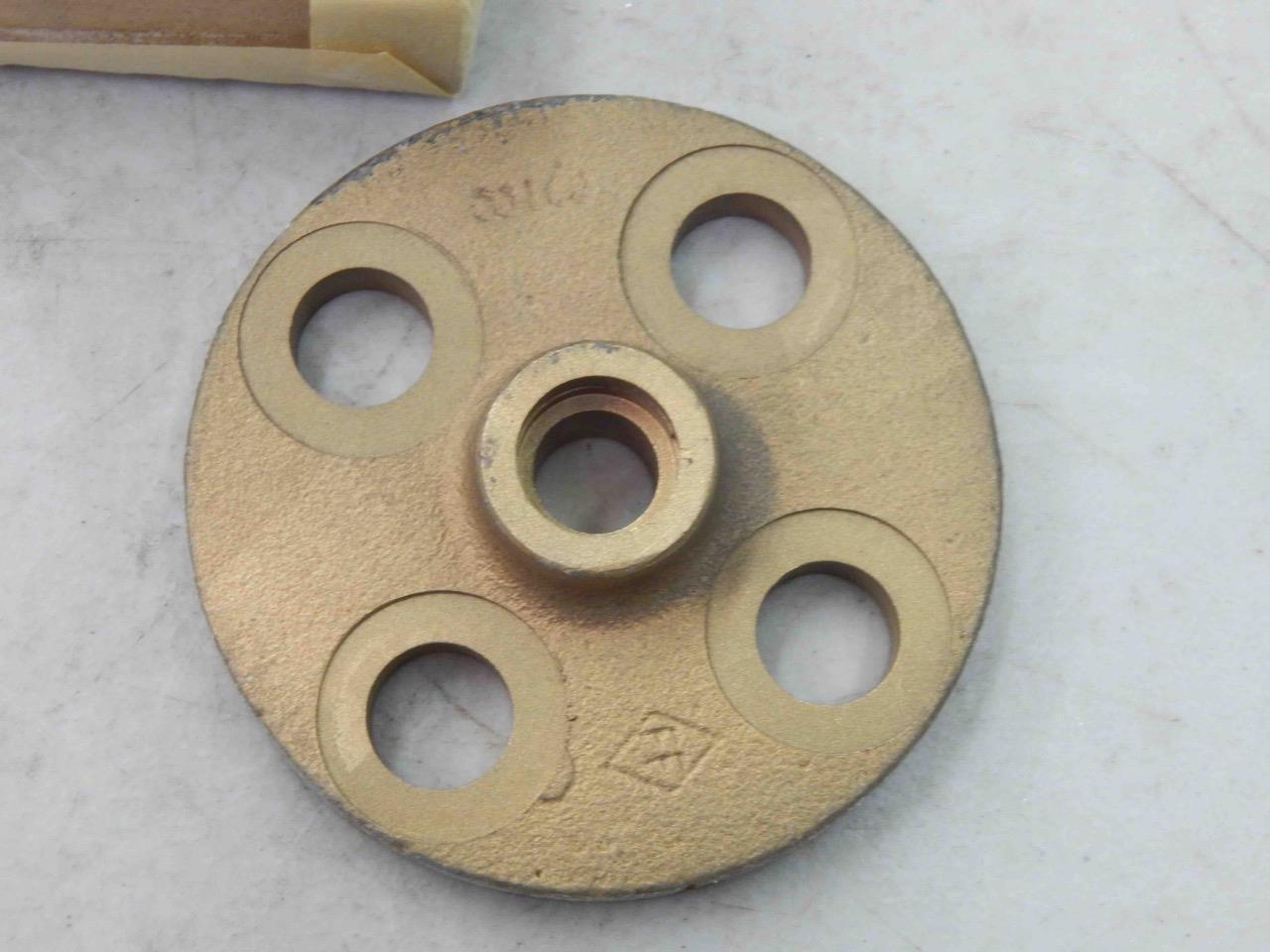 Copper Alloy Pipe Flange 3-1/2″ Dia 5170-060 4730-00-132-4597 NEW