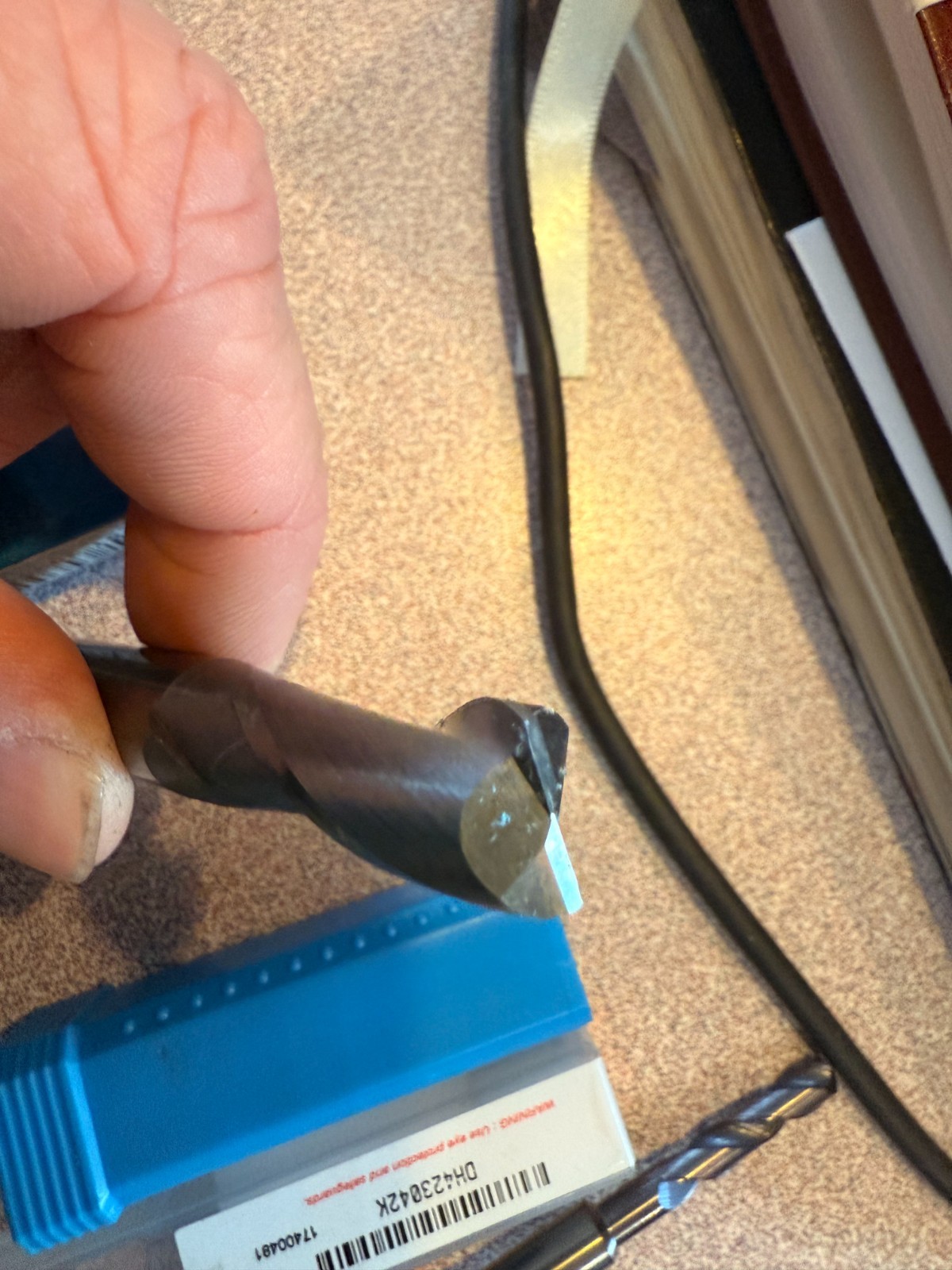 NEW SGS Tool 2-Flute Carbide End Mill Square .430 / 7/16 # 30355