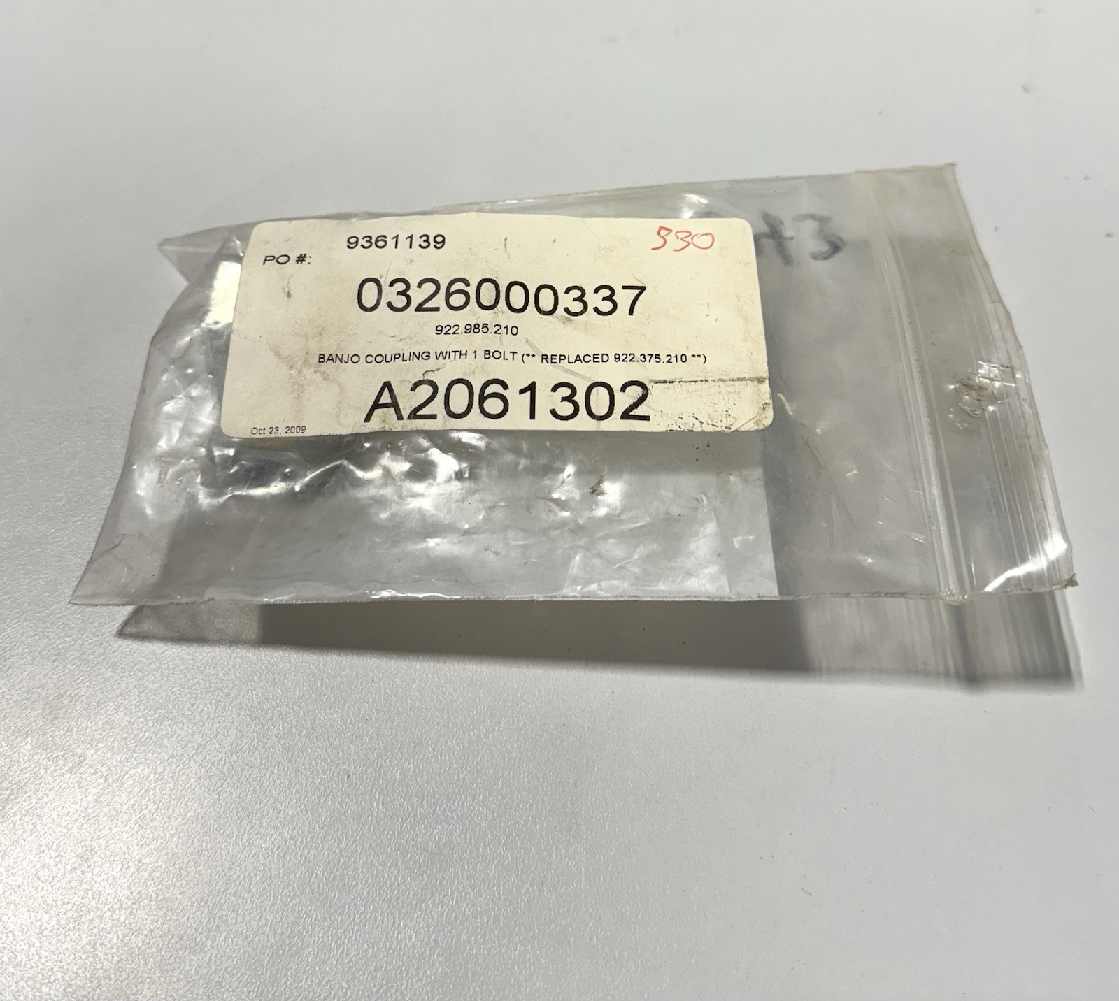 Weir Minerals 922.985.210 / 922.375.210 Banjo Coupling for Geho PD Slurry Pump