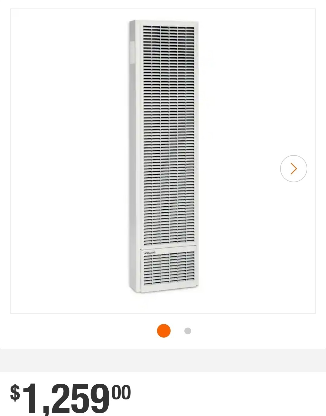 ✨️ Williams Monterey Top-Vent Wall Heater 35,000 BTUH, 66% AFUE, Natural Gas