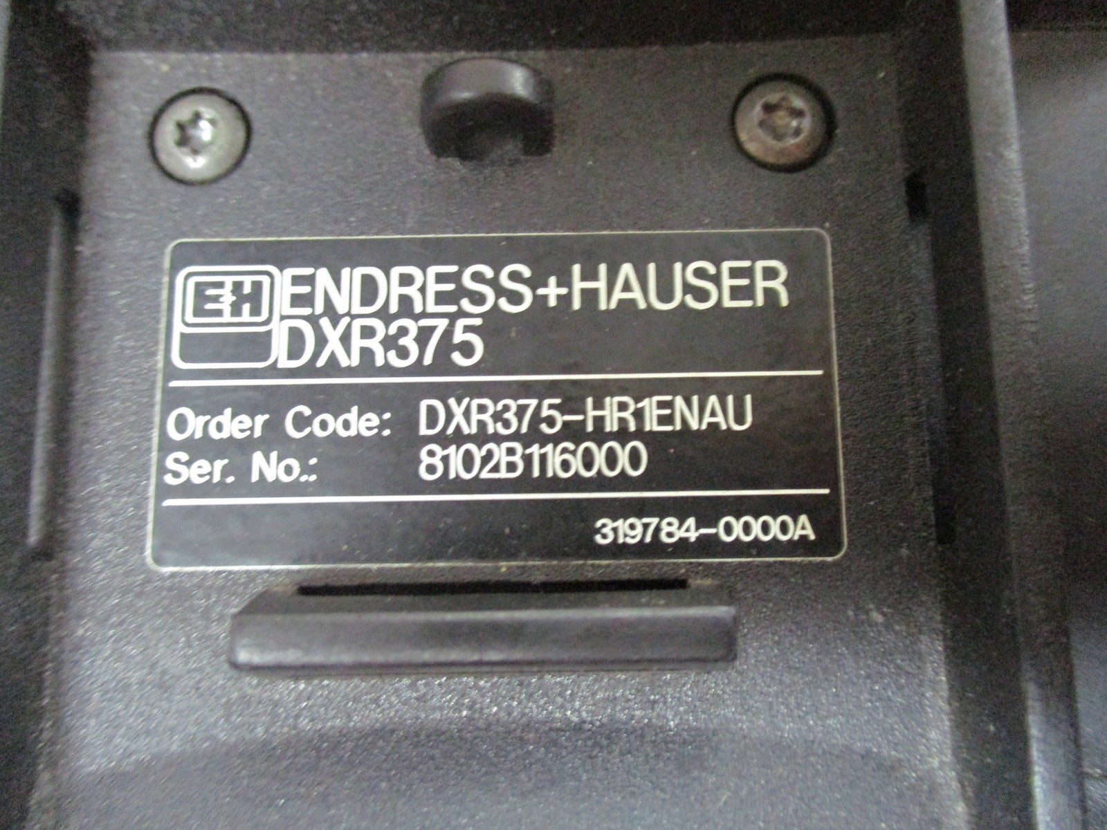 Emerson 375 Endress+Hauser Field Communicator DXR375 Enclosure Only