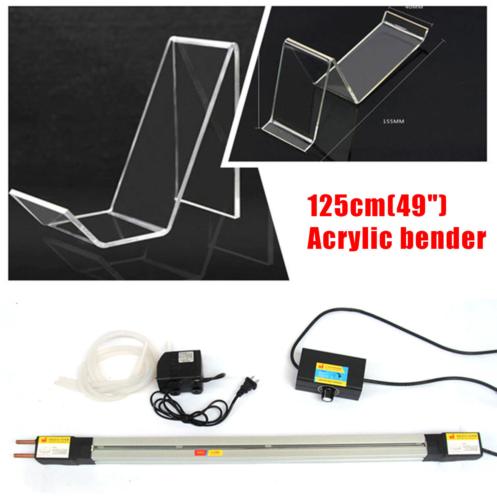 48″Acrylic Plastic PVC Bending Machine Heater Bender Hot Heating Tool 110V 1500W