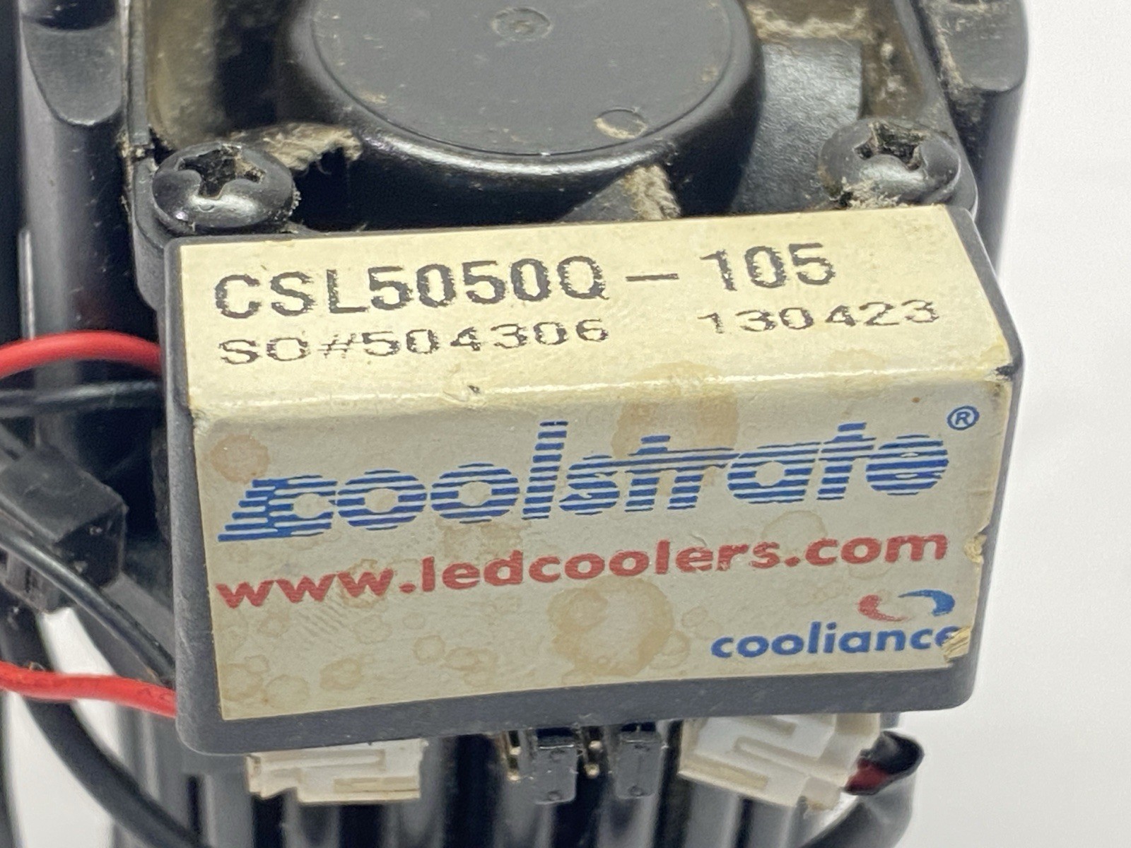 Cooliance CSL5050Q-105 Coolstrate Active LED Cooler Heatsink