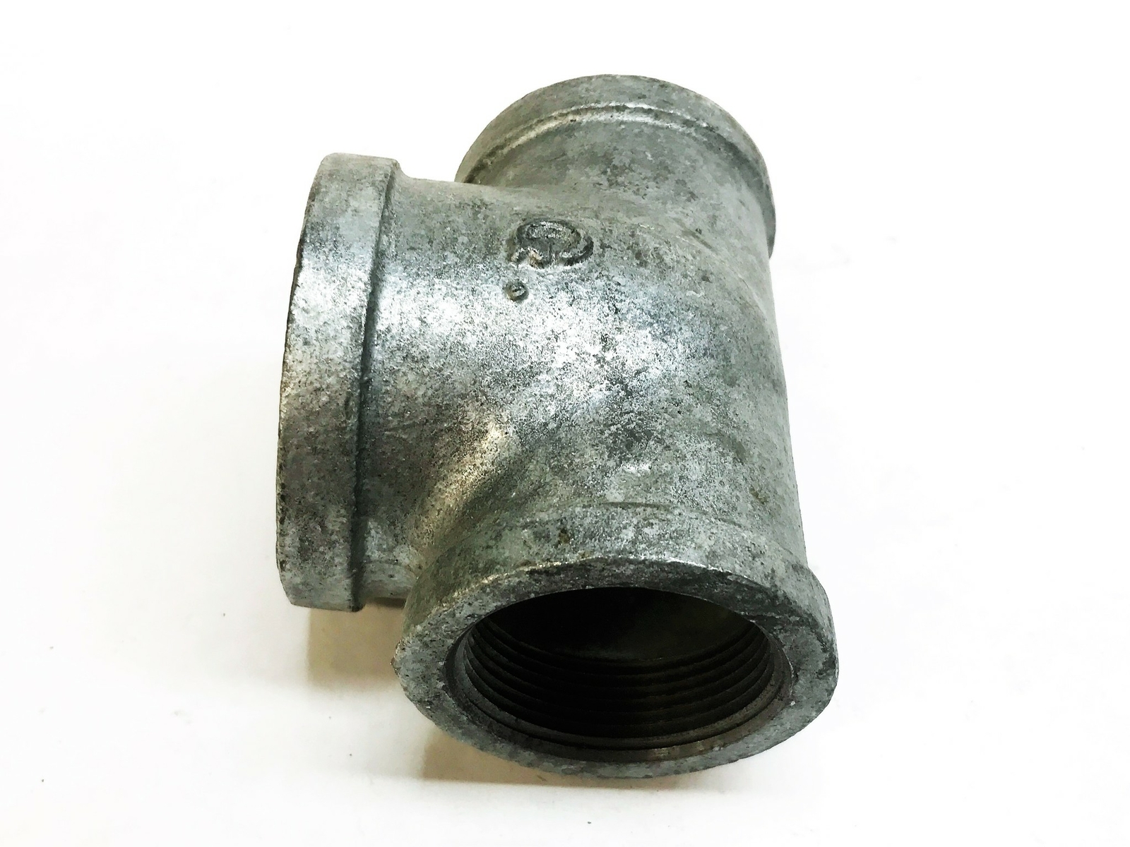 Unbranded Galvanized 1-3/4″ x 2-1/4″ x 1-3/4″ Tee Coupling [Lot of 2] NOS