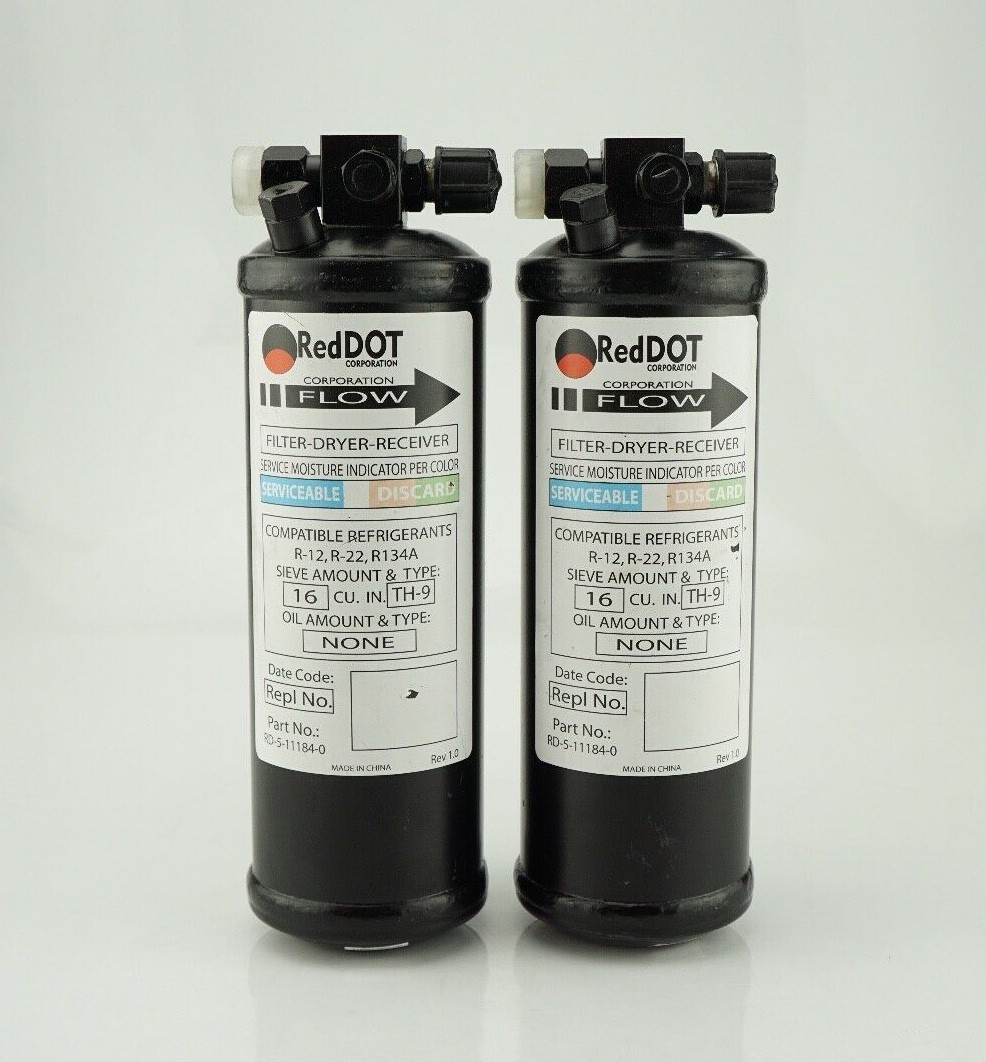 Lot of (2) New RedDOT Filter Dryer Receiver RD-5-11184-0 Ships FREE