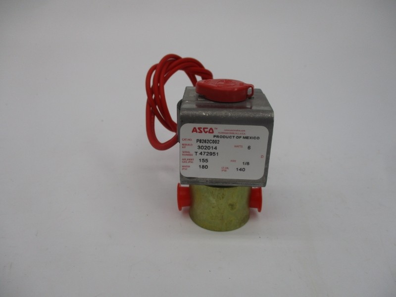 ASCO P8262C002 110/120V 180PSI 1/8″ NSMP