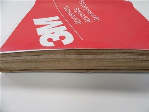 3M ALUMINUM OXIDE SANDPAPER QUANITY 100 SHEETS 9″ X 11″ 100 GRIT 02114